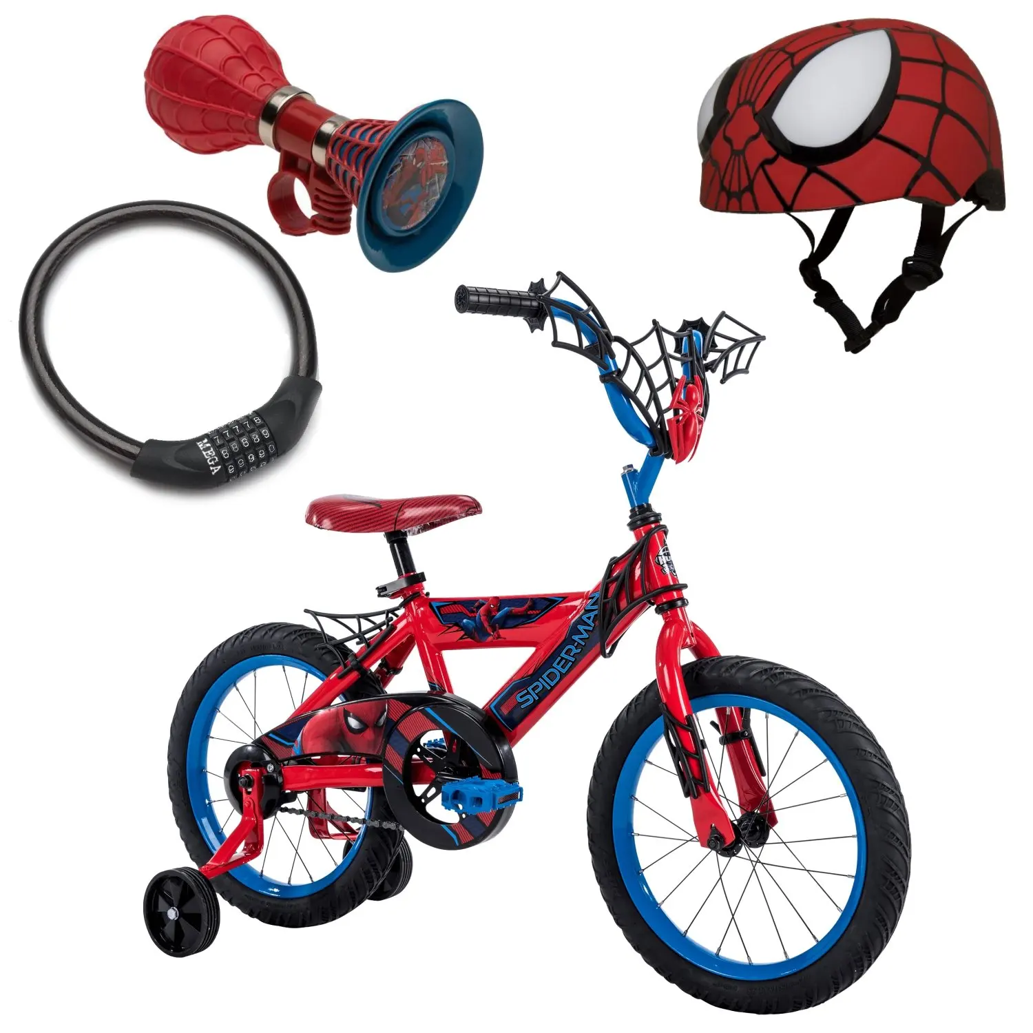 spiderman bike horn