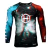 (OEM Factory)Custom Athletic Apparel Men's Compression Wear Breathable Running Sports Wear/rash guards wholesale/rash guards bjj