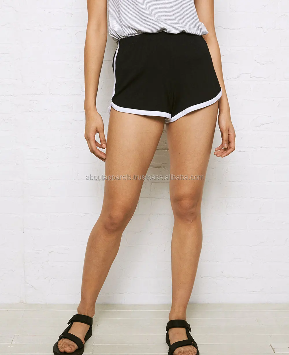 2017 Hot Sale Extreme Short Shorts Women Custom Sweat Shorts In Bulk