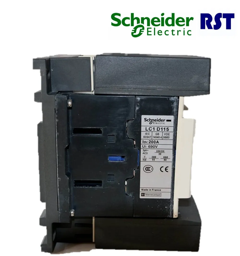 In Stock Lc1d115m7 Contact Kit For Motor Control 3phase Air Conditioning Contactor