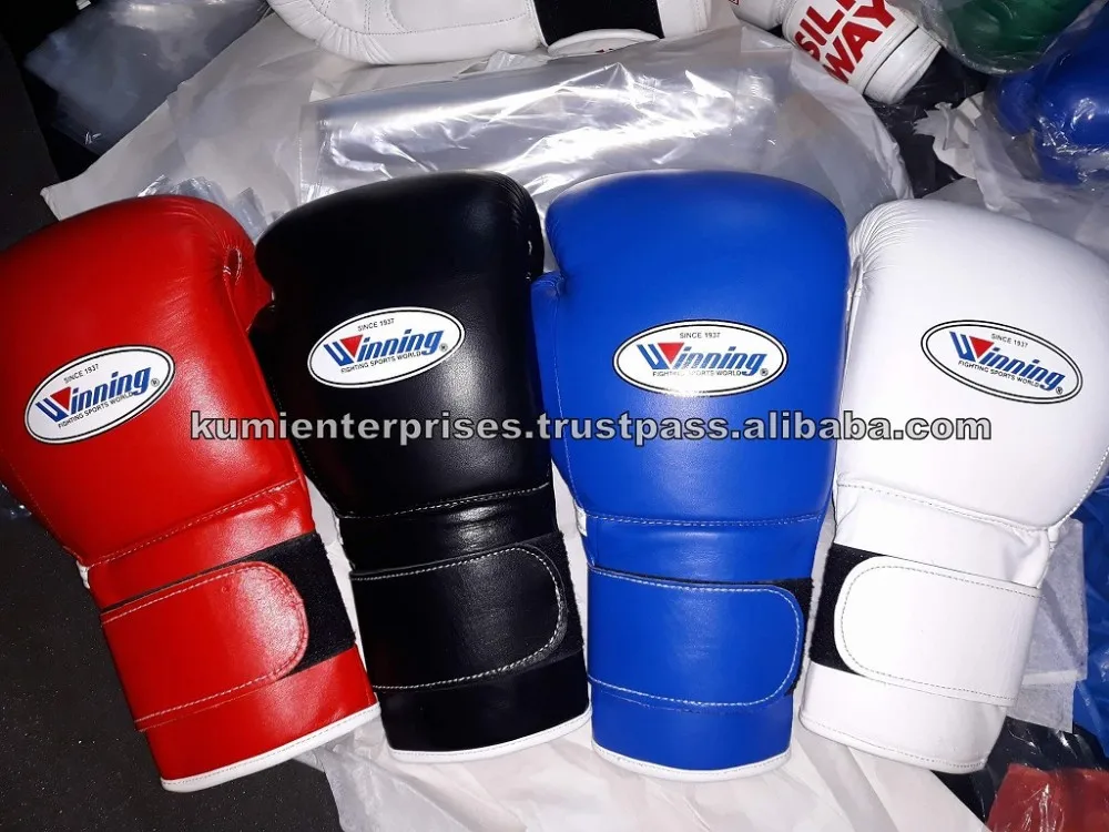 Custom Winning 100 Original Leather Boxing Gloves Buy Winning Boxing