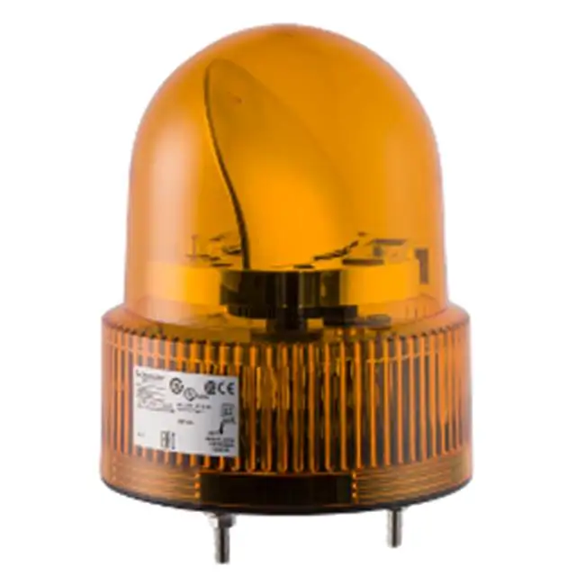 Schneider 120mm 12/24 VAC-DC beacons warning light Rotating Mirror LED