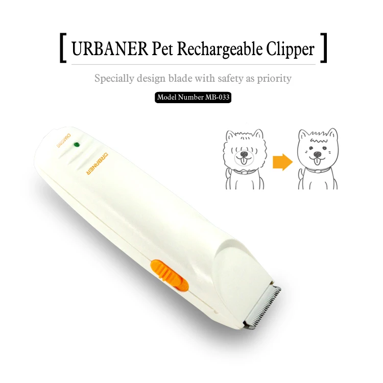 Pet Clipper Rechargeable Type【URBANER】MB-033