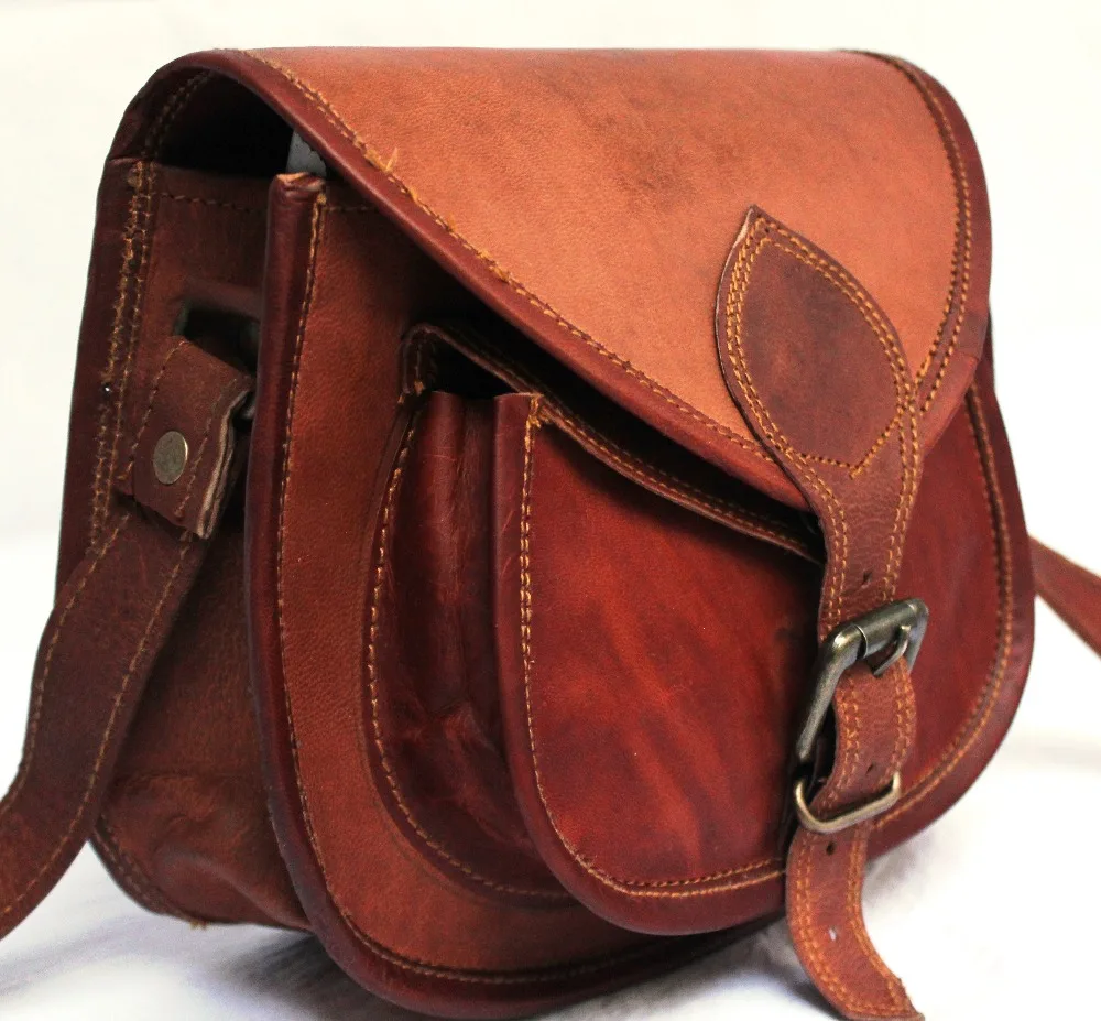 soft leather sling bag