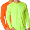 Hi Vis T Shirt ANSI Class 3 Reflective Safety Lime Orange Short Long Sleeve HIGH