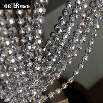 Opalescent Pearl Black Tear Drop Door Beads Curtain Buy