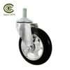 CCE Caster 4 Inch Aluminum Bearing Caster Polyurethane Wheel