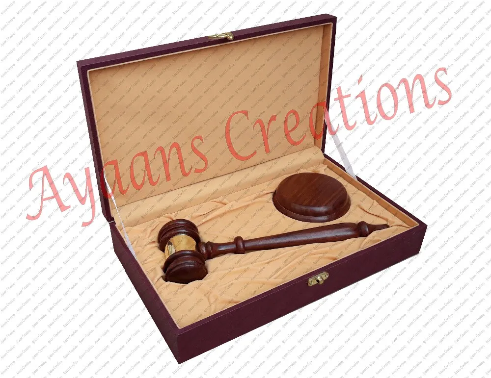 Gavel And Sound Block Box Pink Color 3981 Buy Wooden Masonic Gavel
