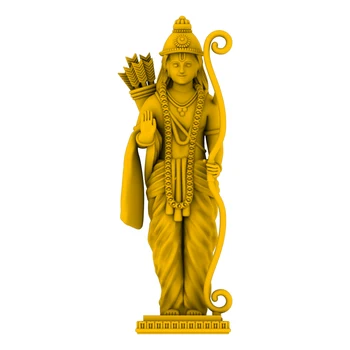 Ready File Cad Design Lord Ram Statue For Home Good Luck Gift Ready File Cad Design Lord Ram Statue For Home Good Luck Gift