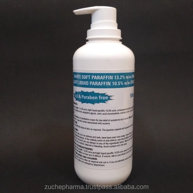 light liquid paraffin and white soft paraffin cream uses