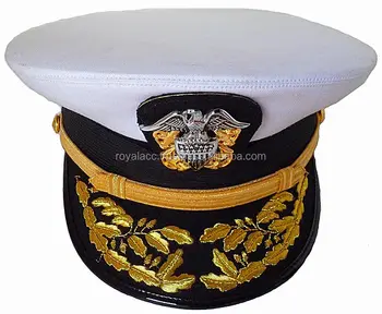 navy commander hat