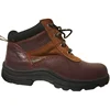 Maroon Man 6 inch Mid Cut Steel Toe Cap Safety Men Hiking Shoes Malaysia