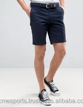 mens checked chino shorts