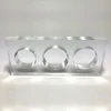Custom Clear Acrylic Pipe Taper Hole Display CNC Machinery Programming