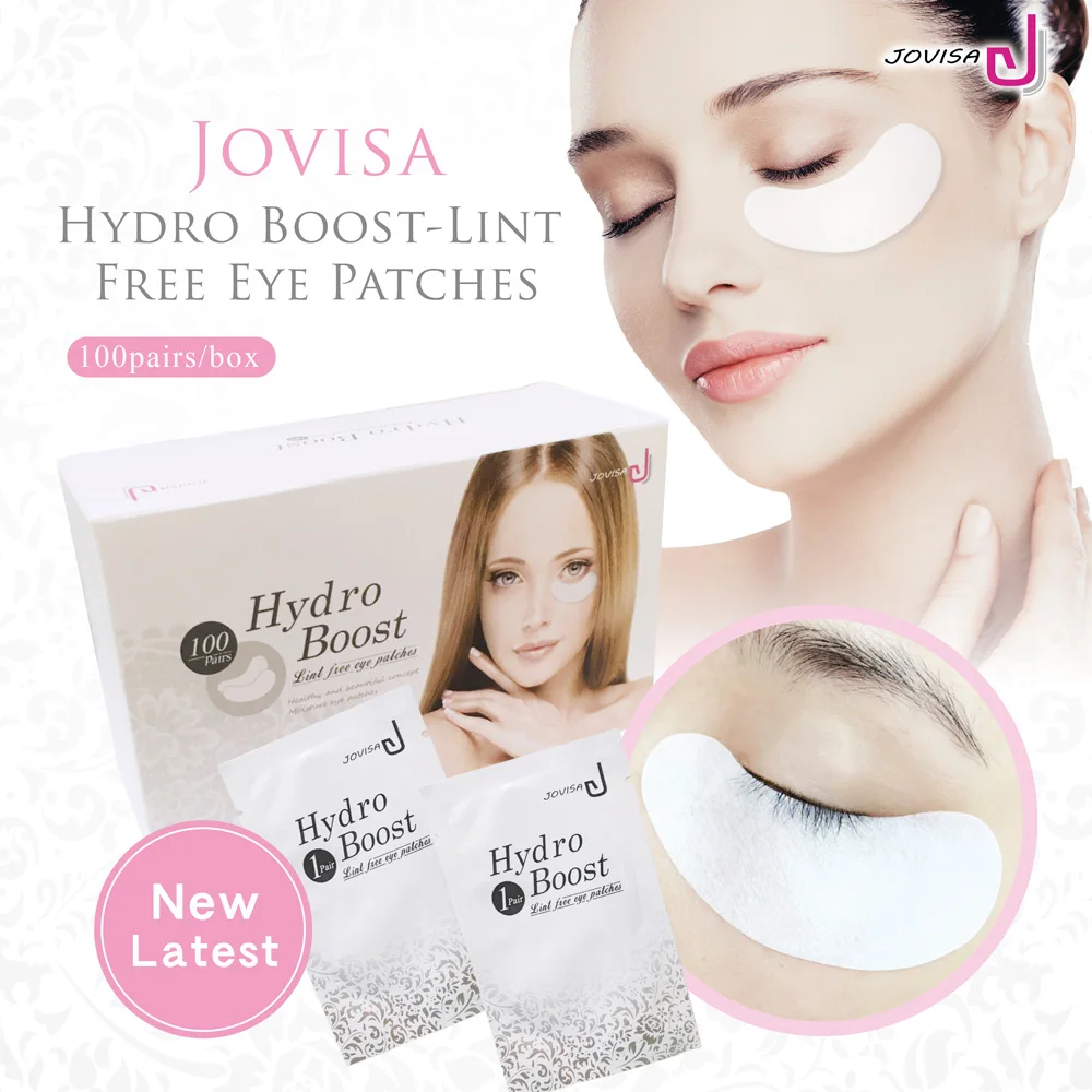 jovisa hydro boost lint free collagen under eye pads patches qty