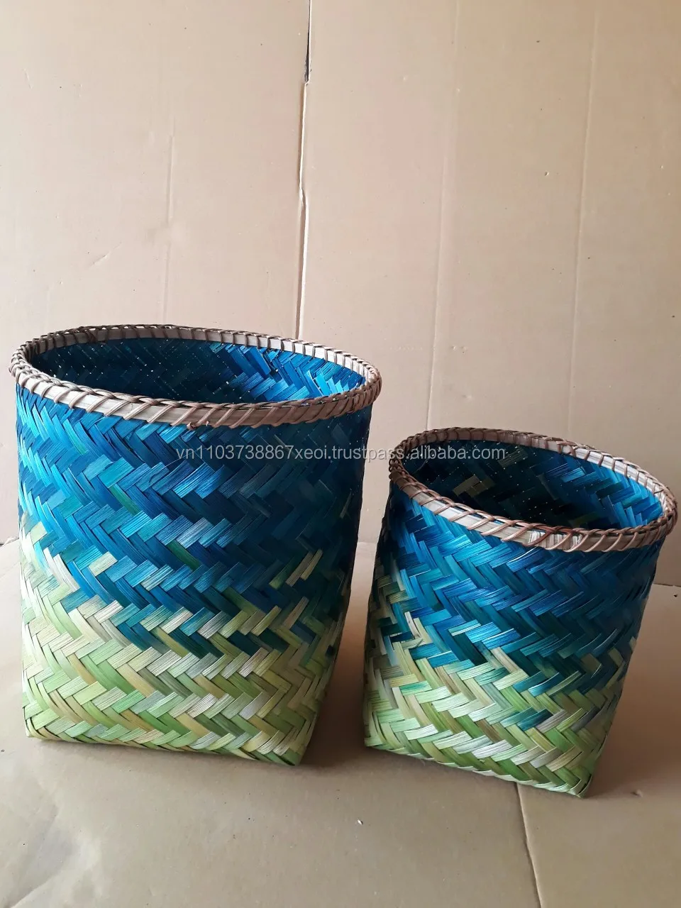 Bamboo Fruit Basket/bamboo Folding Fruit Basket Nice Origin Vietnam