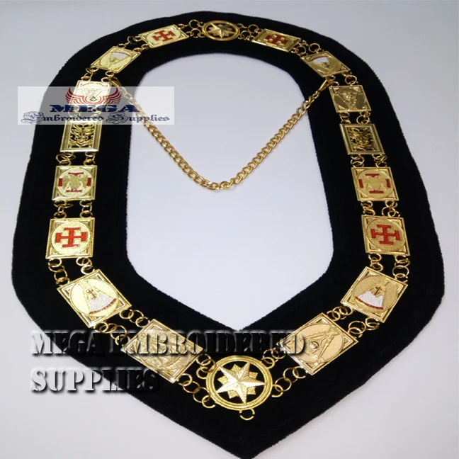 Masonic  Chain Collar Hard Case