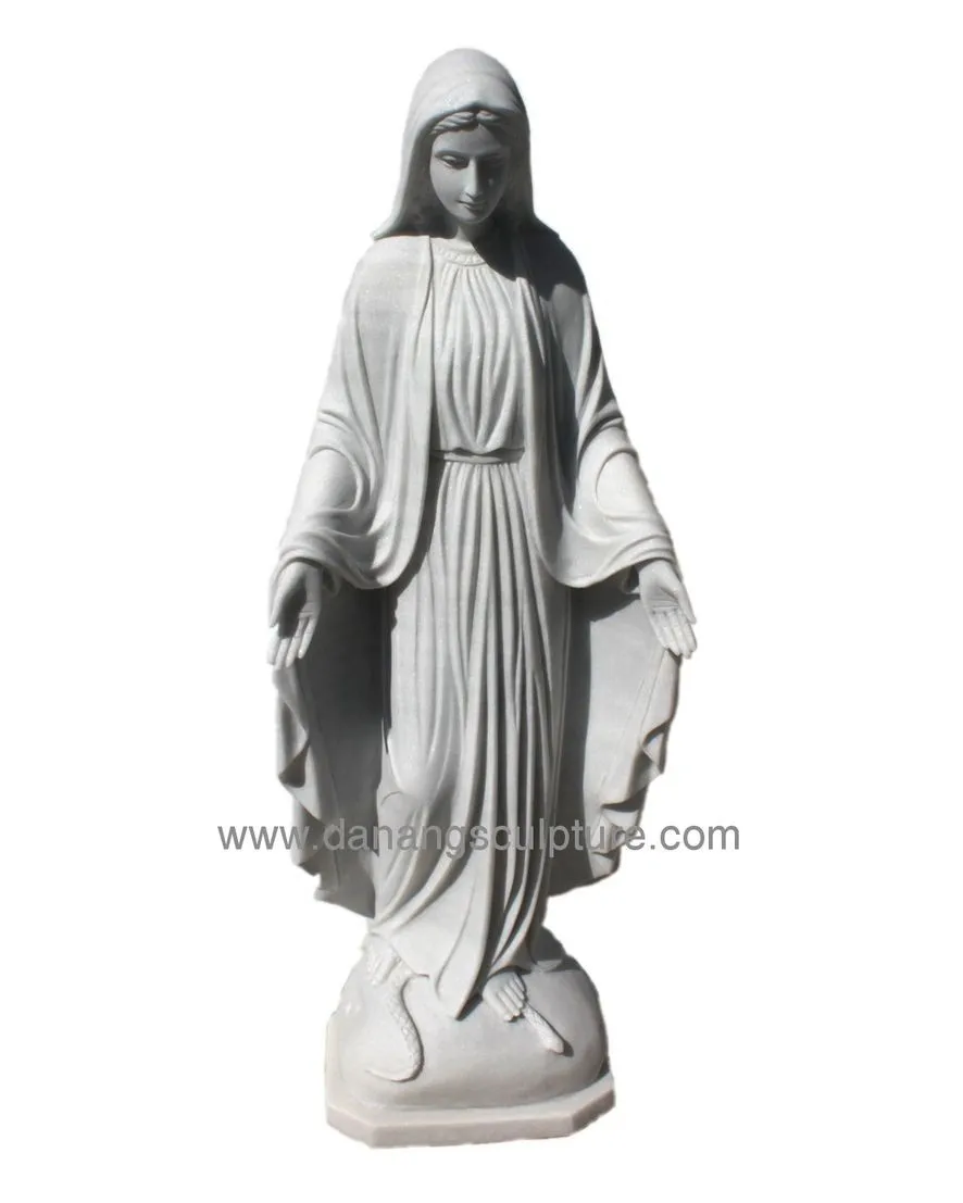 Bustes De Décor Catholique En Marbre Blanc,Statuettes Décoratives De