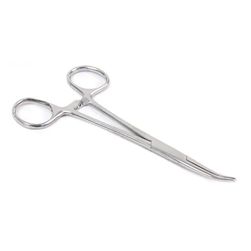 Curved Hemostat Rankin Kelly Locking Forceps Mosquito Crile Stainless ...