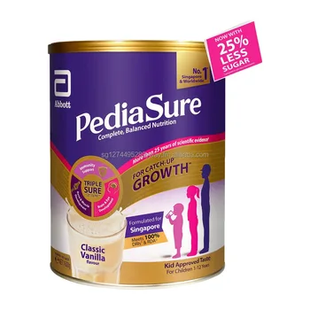 powder milk pediasure years immune bone function muscle sugar less eye larger