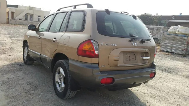 2004 hyundai santafe 4wd gold korean used car (16110061)