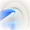 Eco-friendly toilet blue color mint fragrance tiles cleaner liquid