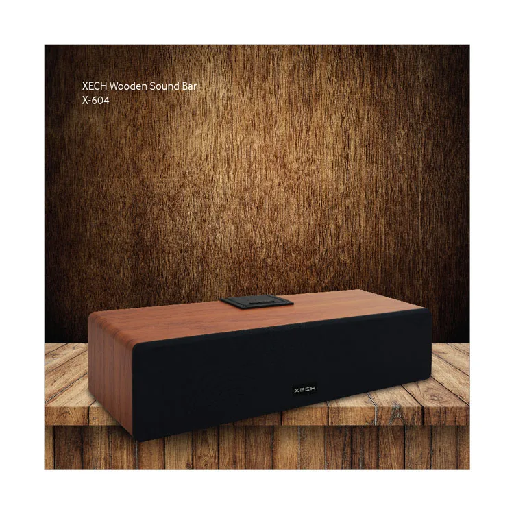 Xech Wireless Bt Speaker Wooden Sound 
