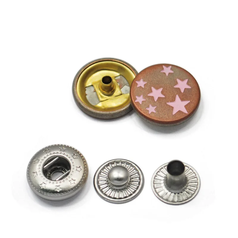 Wholesale All Types Of Press Decorative Metal Snap Button For