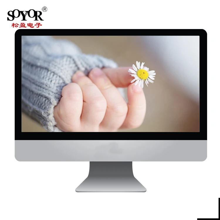 CCTV White 27 inch led monitor,  Wide screen led monitor 