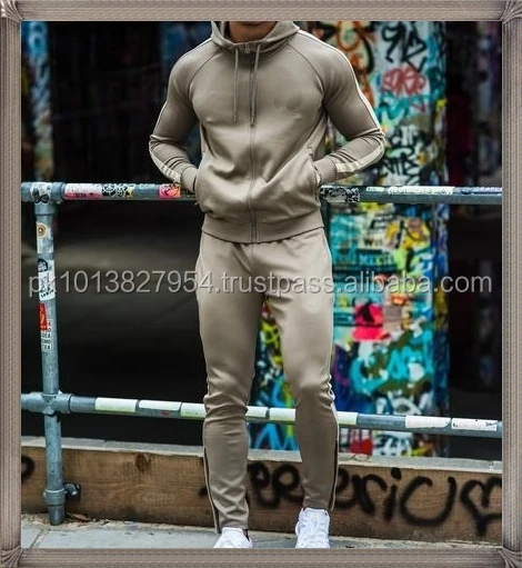 gk tapered poly tracksuit