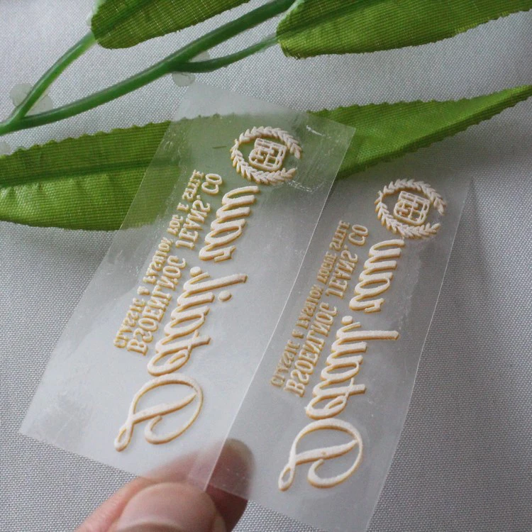 Making silicone heat transfer pvc rubber heat transfer label