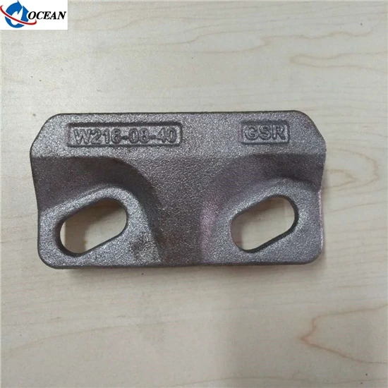 
GSR W216-08-40 Welded Base Fixing Crane Rail Clamp 