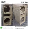 outdoor rock speaker sub for KARA line arrays pa speakers dual 18inch pa subwoofer KS28 SB28 sound box