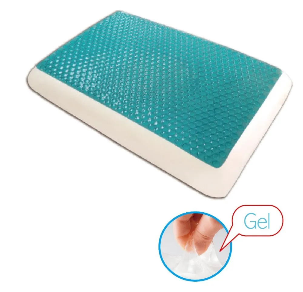New Products Ergonomic Best Sleep High Quality Memory Foam Gel Pillow