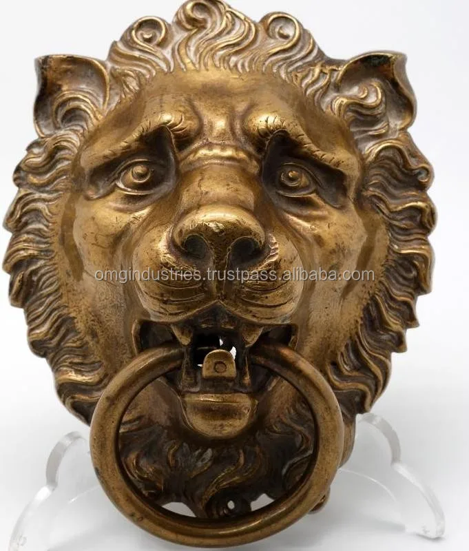 Decorative Lion Head Door Knocker Decorative Lion Head Door Knocker