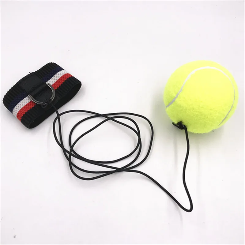 Wrist Elastic Return Sponge Rubber Sport Ball With Rope Nylon Rubber