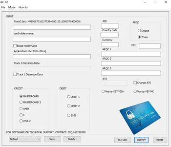 X1 Emv software, free download