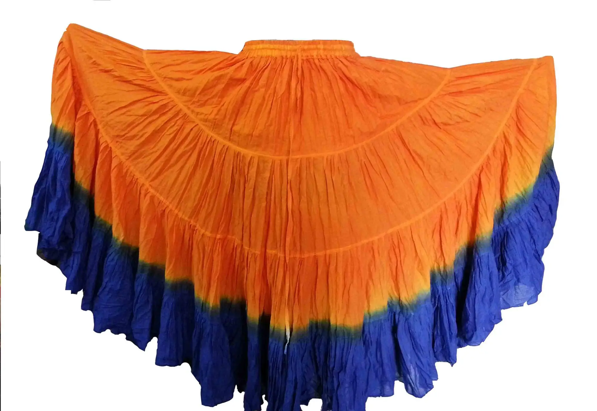 Belly dancing tribal wear gypsy skirt long pure cotton 25 yard belly dance skirt for lady women clothing