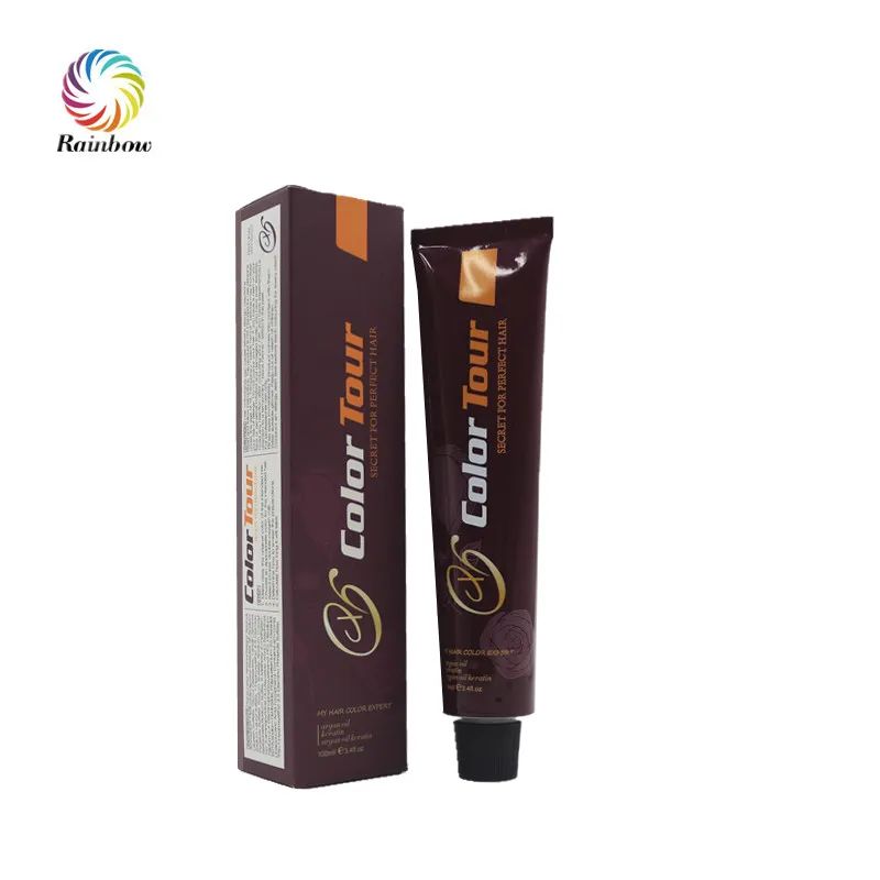Free Sample 100ml Colortour Permanent No Ammonia No Peroxide Natural