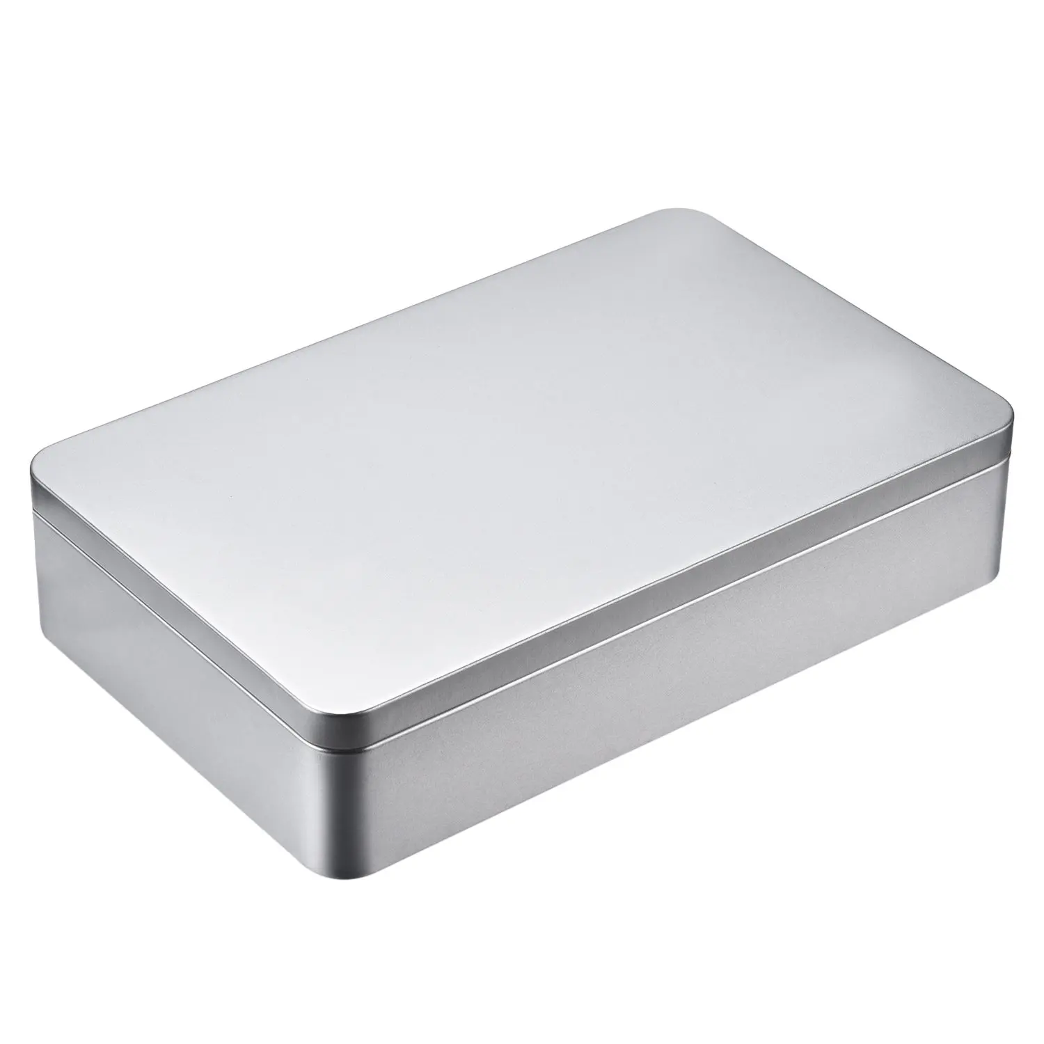 rectangular metal cans