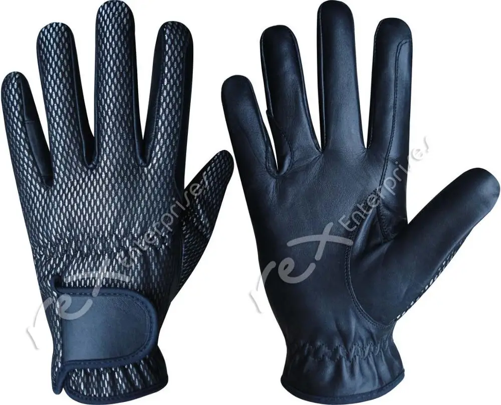 Horse Riding Gloves,Custom Horse Riding Gloves,Pu Synthetic Leather