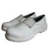 Wearable Good Looking PU White Steel Toe Anti Static Safety Shoes