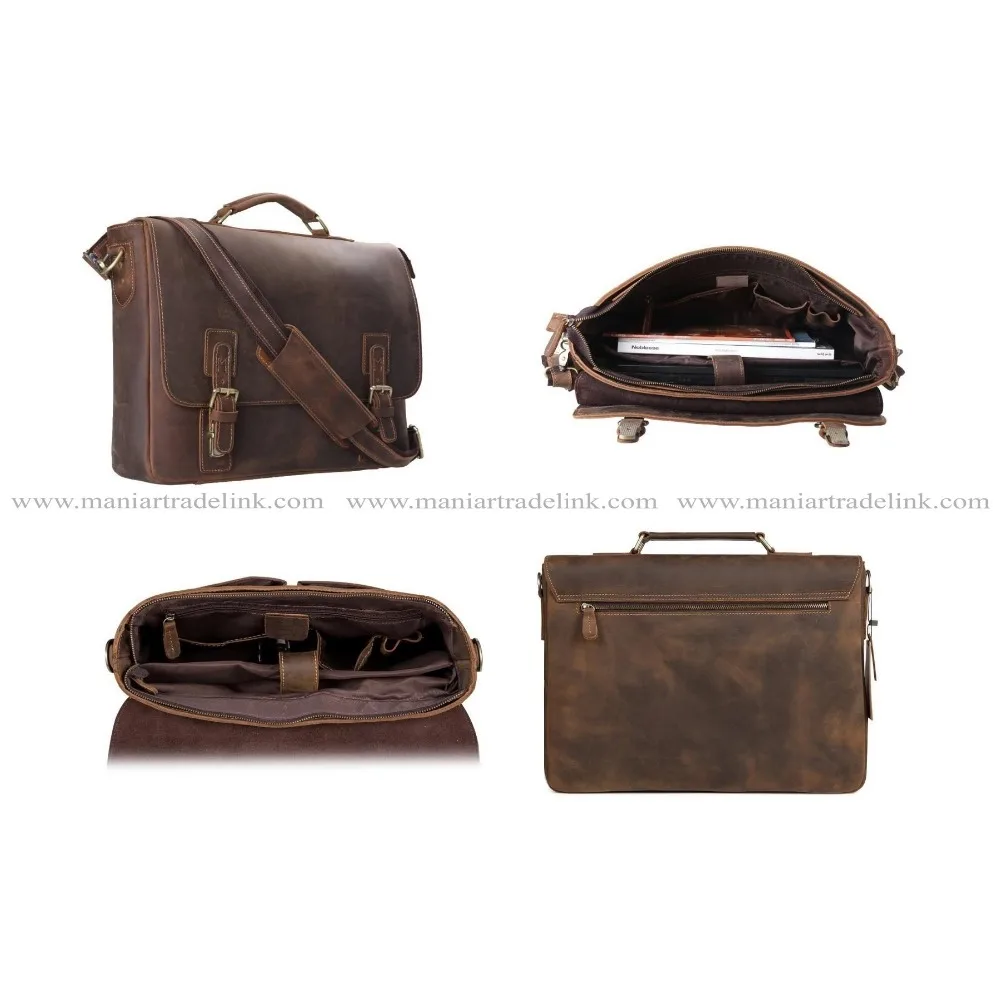 genuine leather office bags