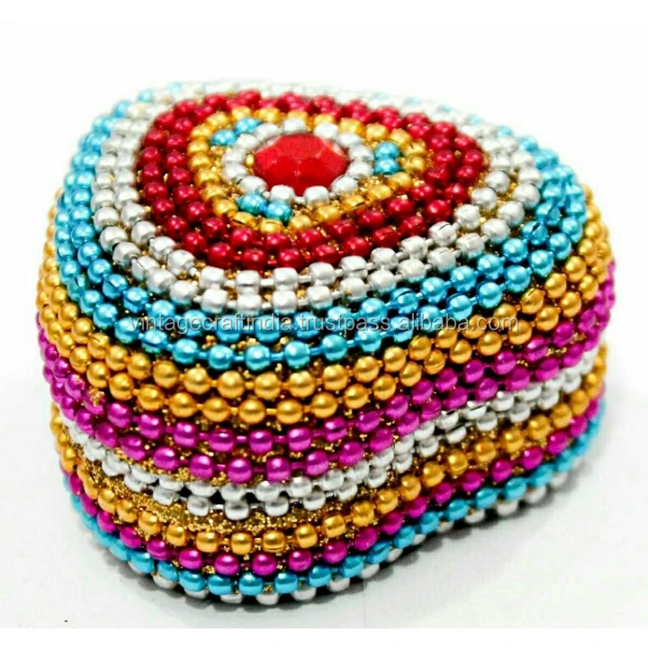 Lac Work Jewelry Box Cheap Wedding Return Gift Small Box Wedding Return