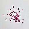 1.25mm Natural Burma Ruby Stone Faceted Round Loose Gemstone