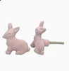 Hot Pink Rabbit ColourWash Cast Iron Knobs Funiture kitchen door cabinet drawer knobs & handle [CIK 112]