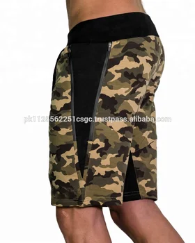 camouflage gym shorts