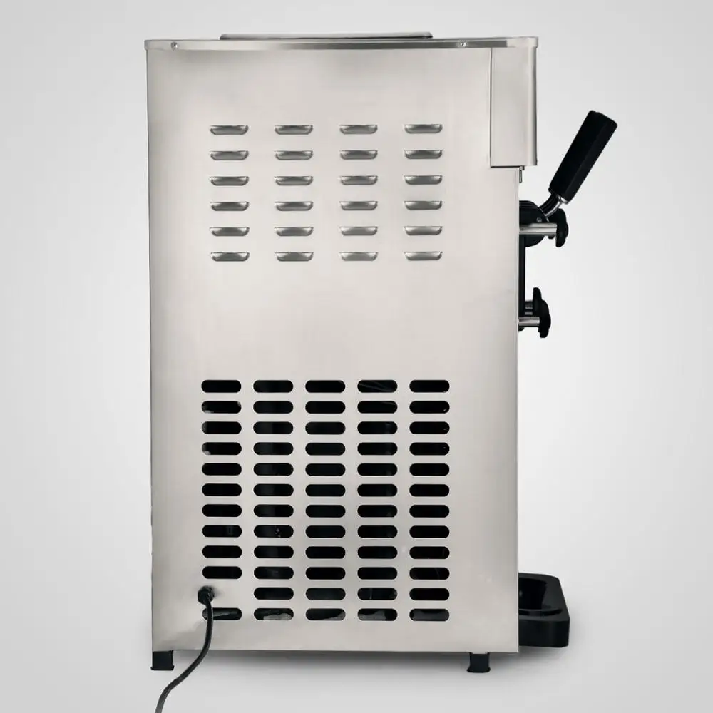 commercial frozen yogurt machine , soft ice cream machine with 3 flavor 110V