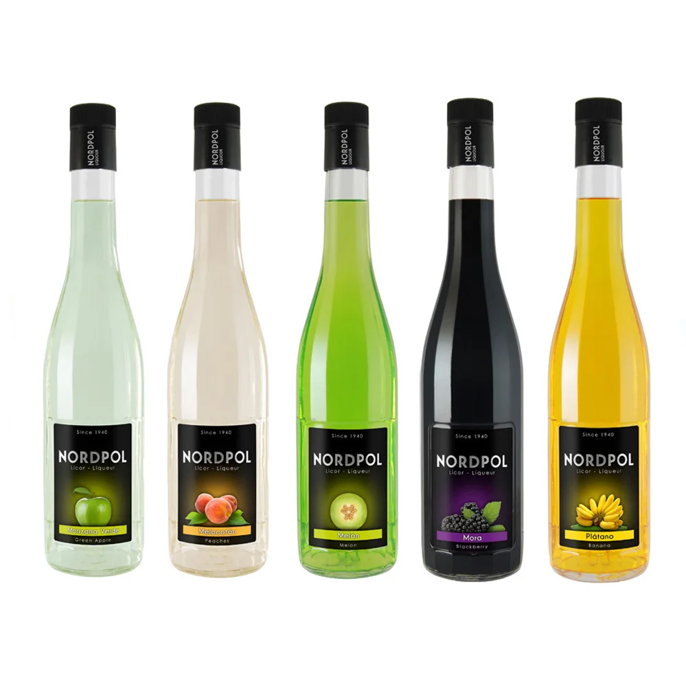 
Fruit liquors (16 tastes) - NORDPOL - 0.70 L - All the flavor of the fruit to make the best cocktails. 