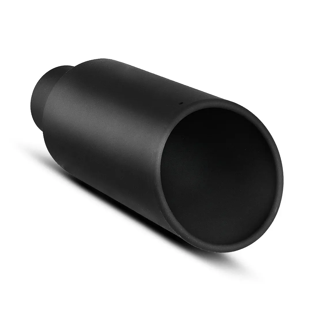3 Inch Inlet Black Exhaust Tip 3 x 4 x 12 Universal Bolt On Stainless Steel Diesel Exhaust Tailpipe Tip